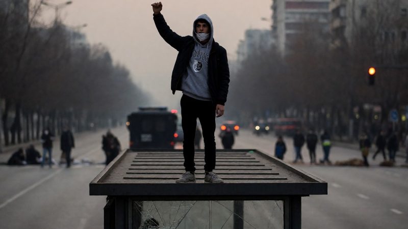 Полицията използва сила и задържа над 1000 души в Тирана