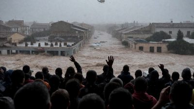 Бурята Адам взе четирима жертви и предизвика масови наводнения в Испания