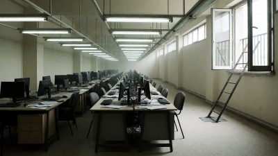 Полицаи влизат през балкони в счетоводна къща в Бургас при акция на ГДБОП